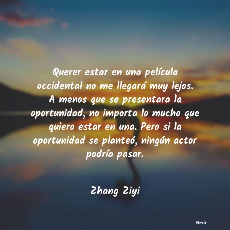 Frases de Zhang Ziyi