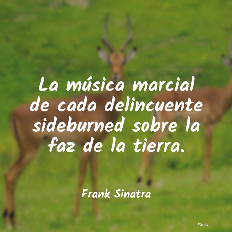 Frases de Frank Sinatra