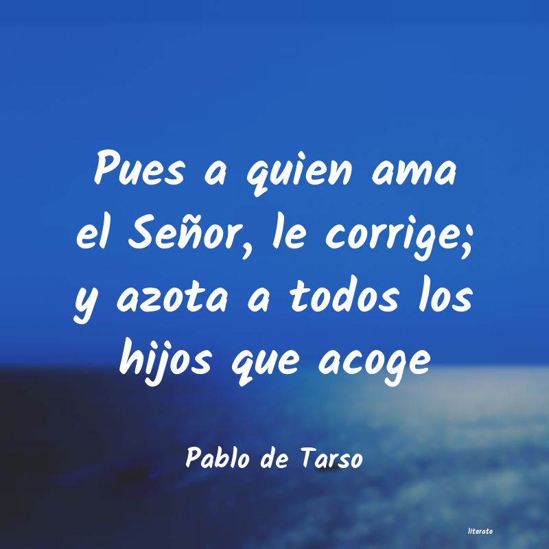 frases de Pablo de Tarso
