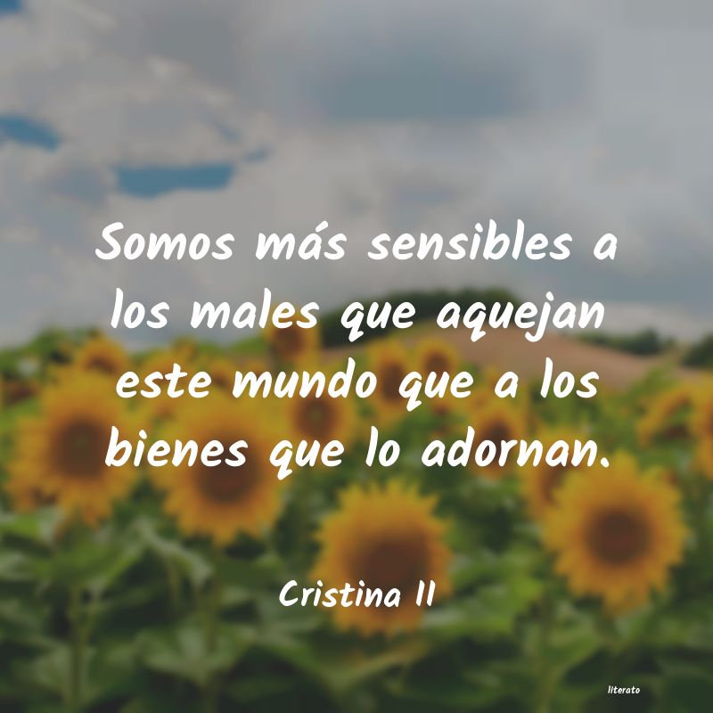 frases de Cristina II