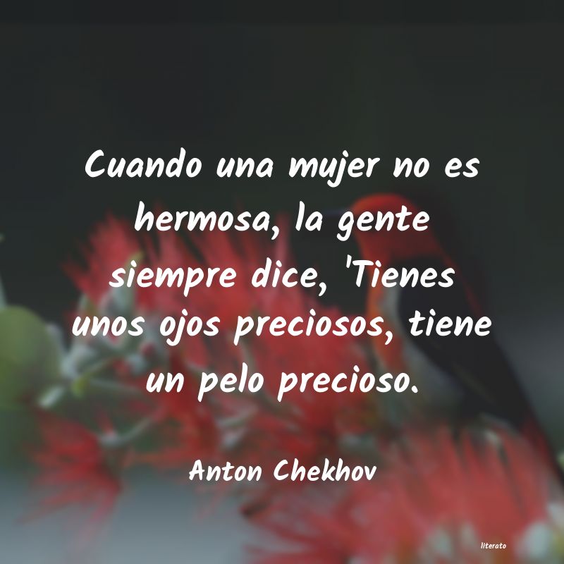 frases de Anton Chekhov