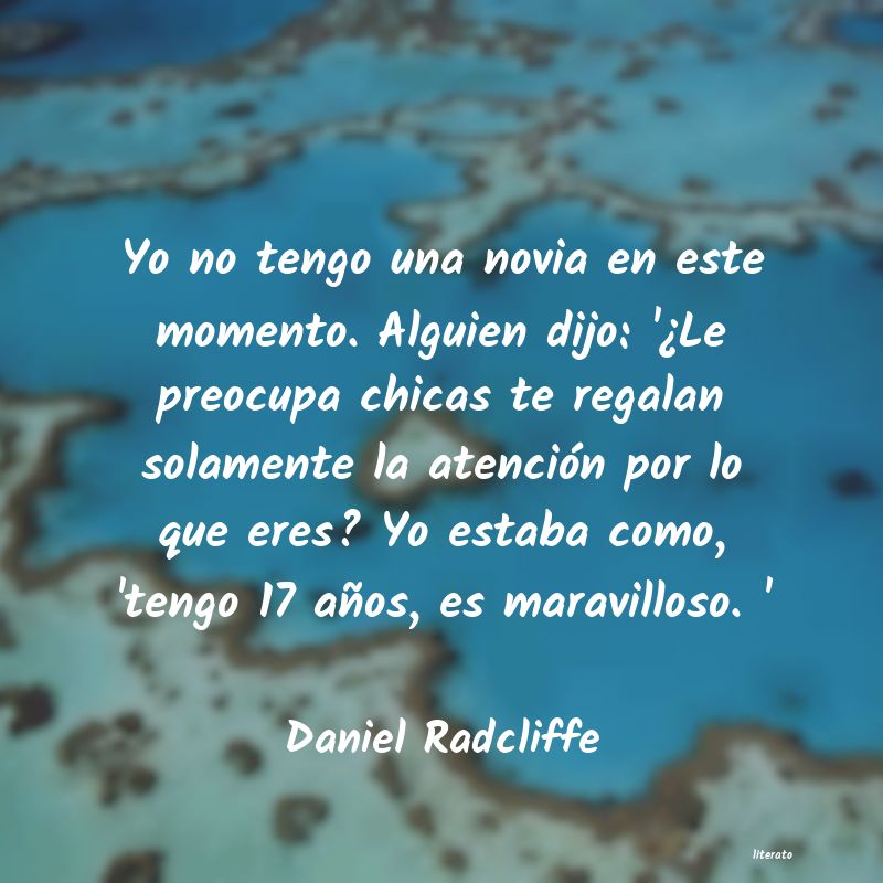 Frases de Daniel Radcliffe