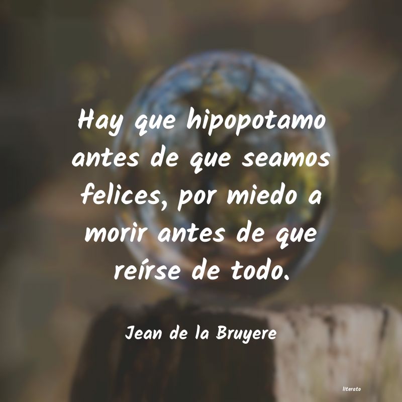 Frases de Jean de la Bruyere