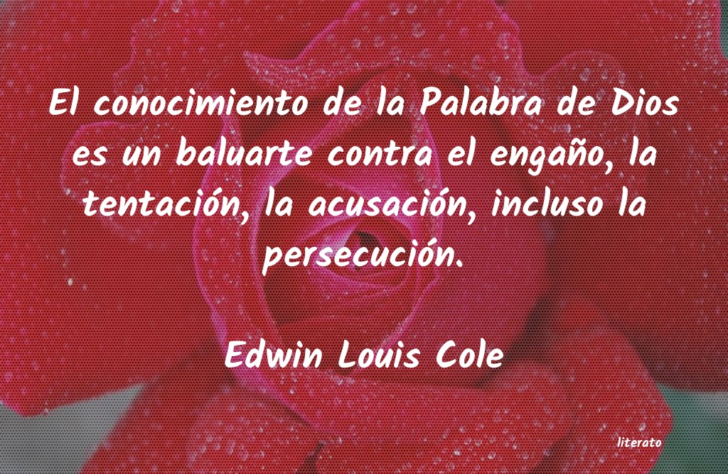 Frases de Edwin Louis Cole