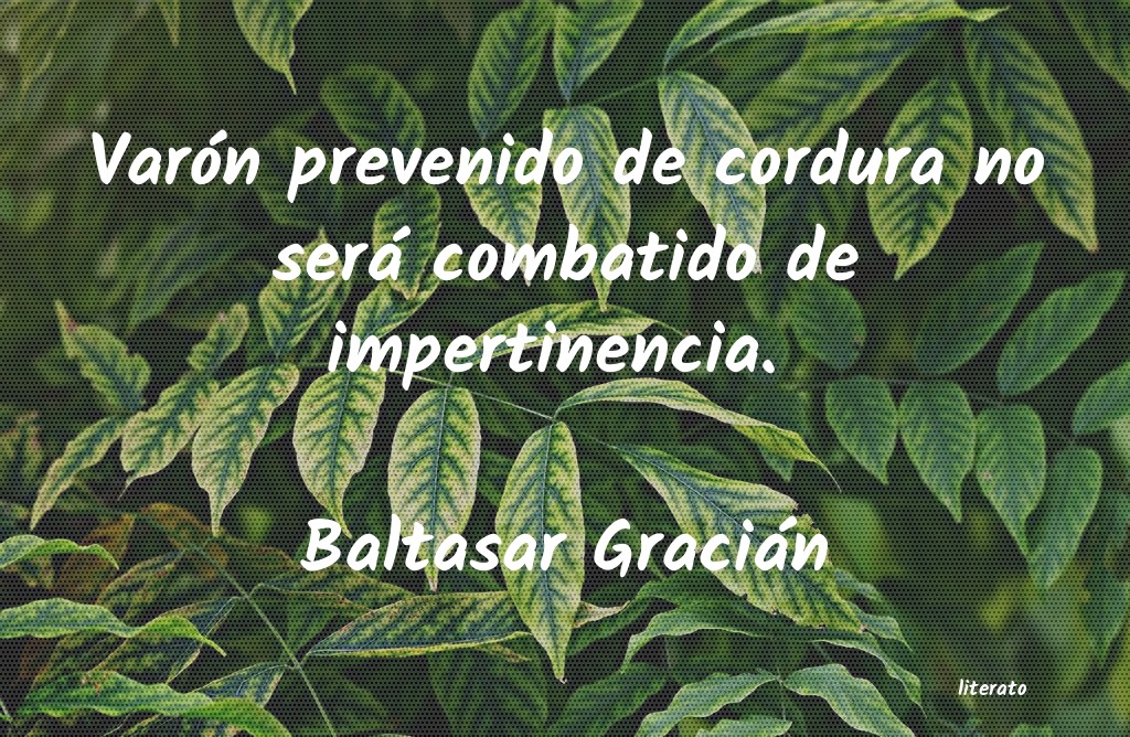 frases de Baltasar Gracián