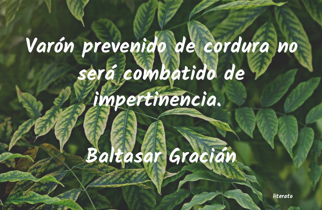 Frases de Baltasar Gracián