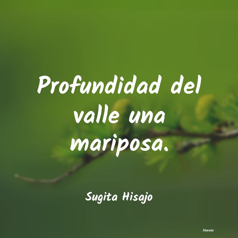 frases de Sugita Hisajo