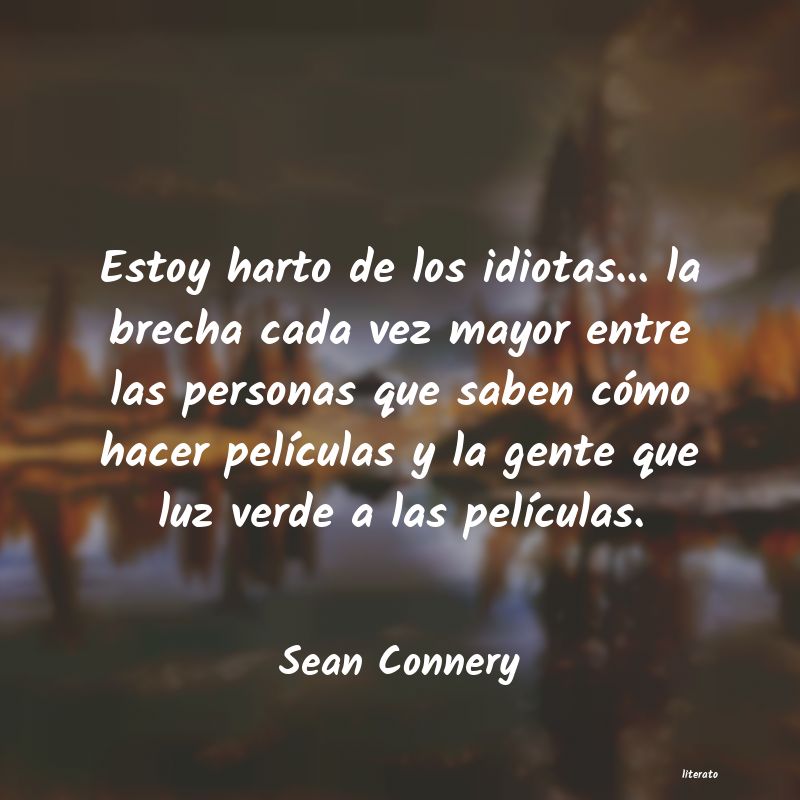 Frases de Sean Connery