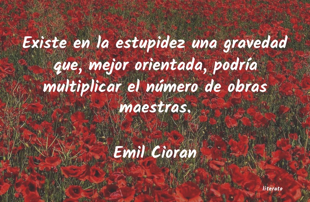frases de Emil Cioran