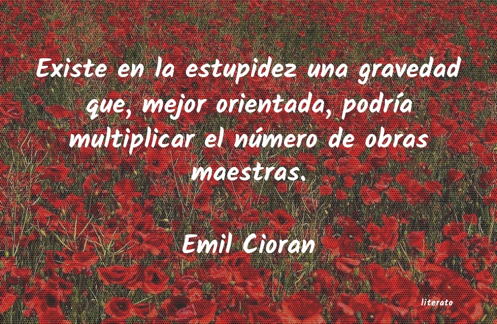 Frases de Emil Cioran