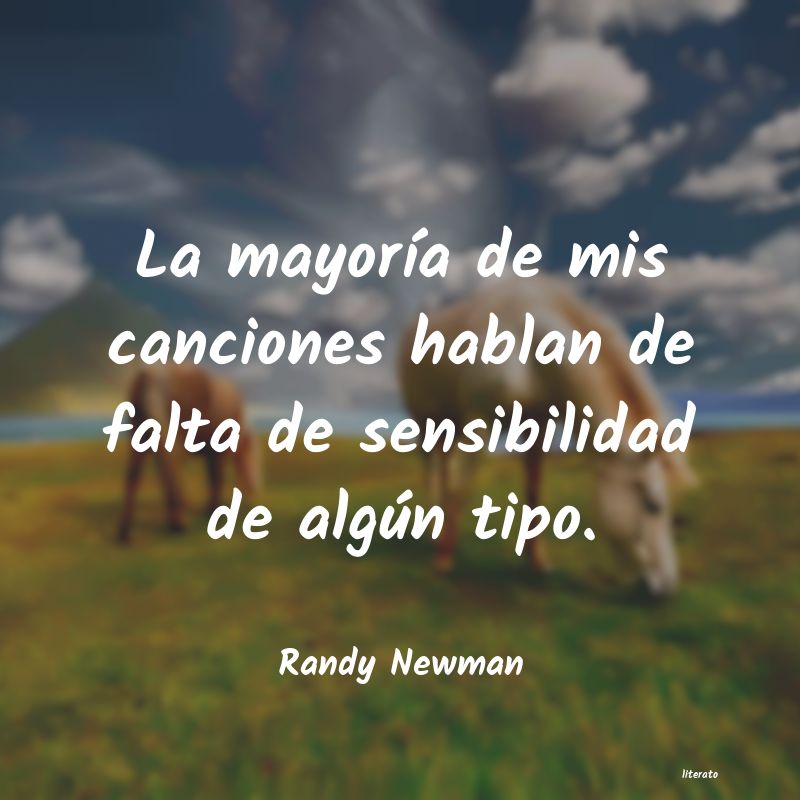 frases de Randy Newman