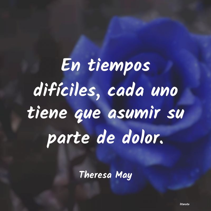 Frases de Theresa May