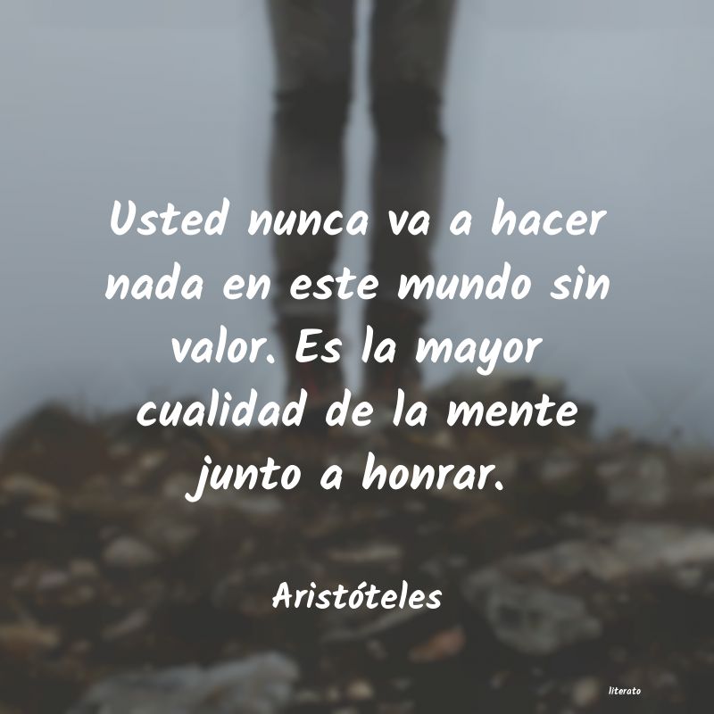 Frases de Aristóteles