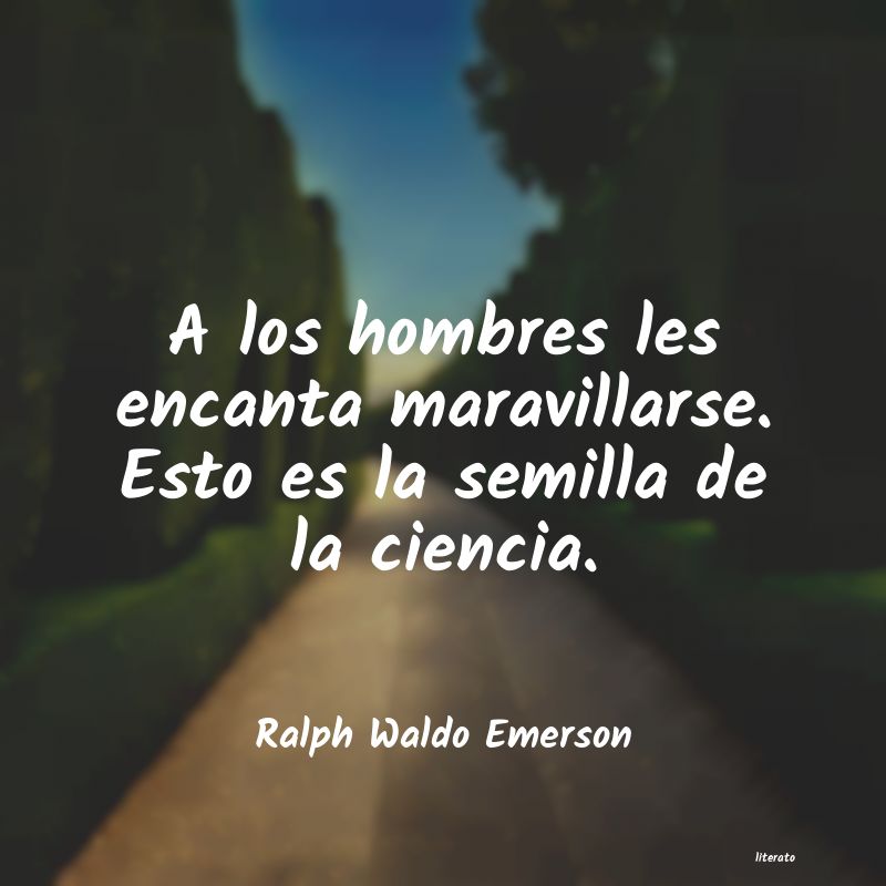 Frases de Ralph Waldo Emerson