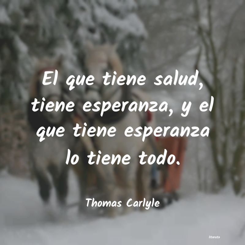 Frases de Thomas Carlyle