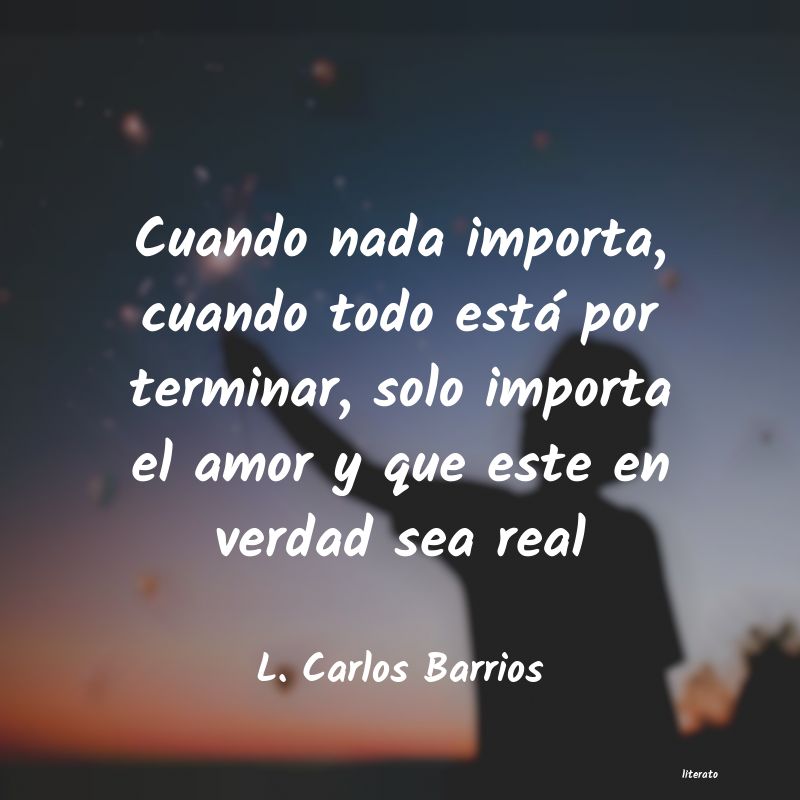 Frases de L. Carlos Barrios