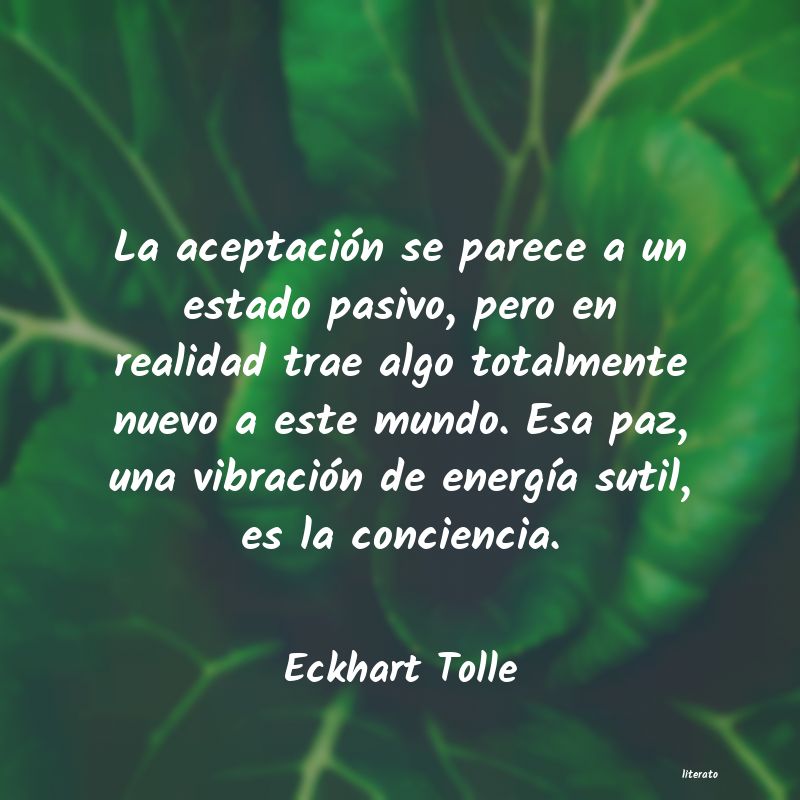 frases de Eckhart Tolle