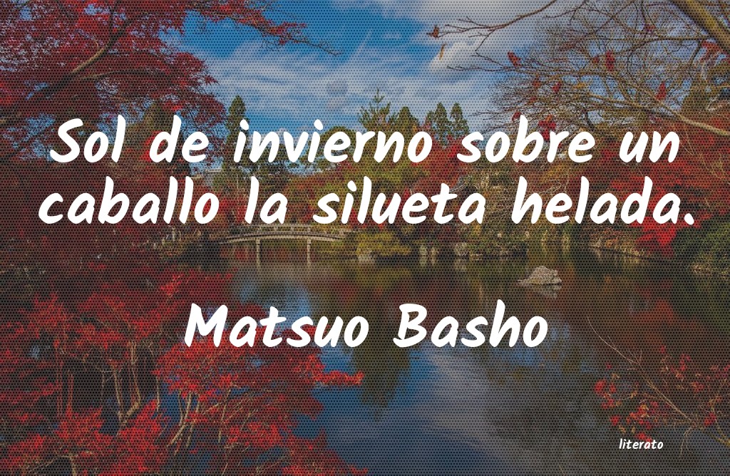 Frases de Matsuo Basho