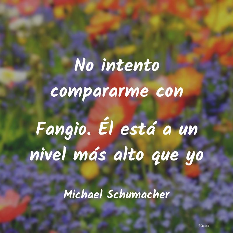 frases de Michael Schumacher