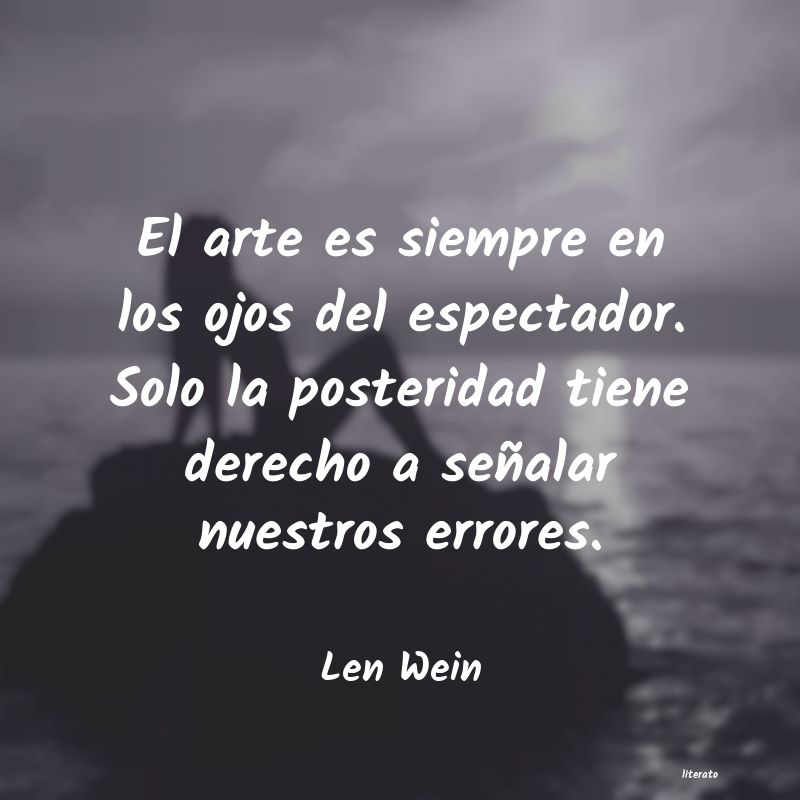 frases de Len Wein