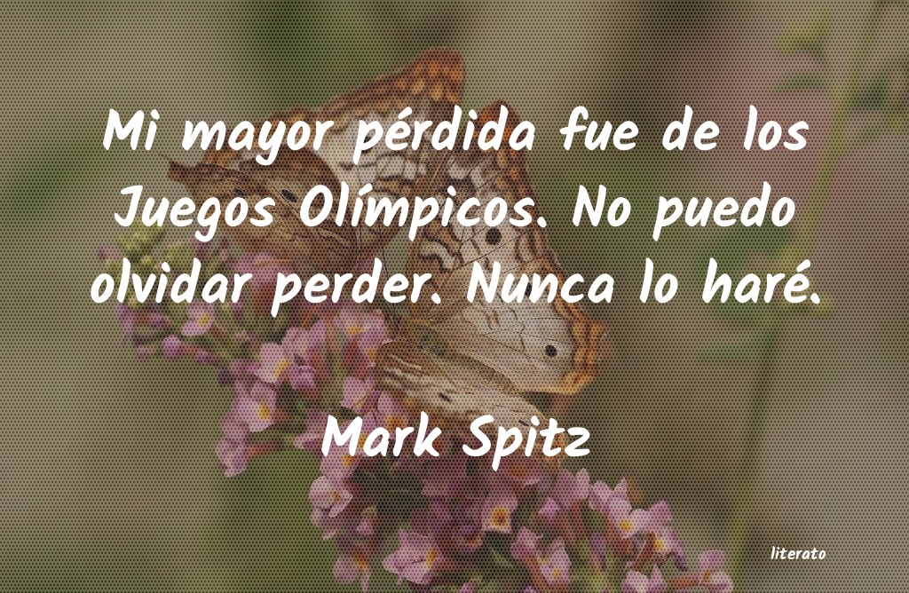 frases de Mark Spitz