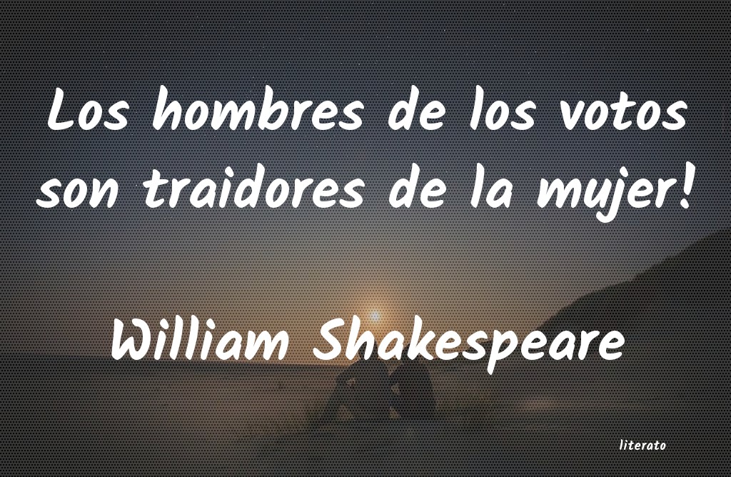 Frases de William Shakespeare