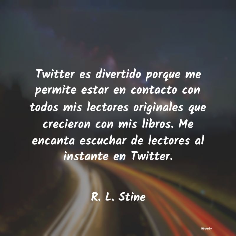 frases de R. L. Stine