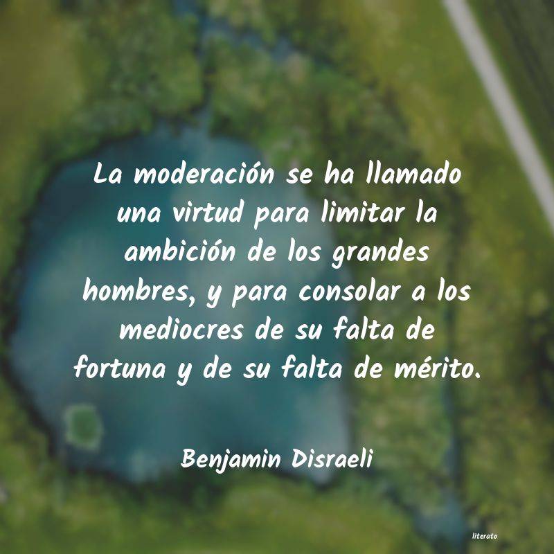 frases de Benjamin Disraeli