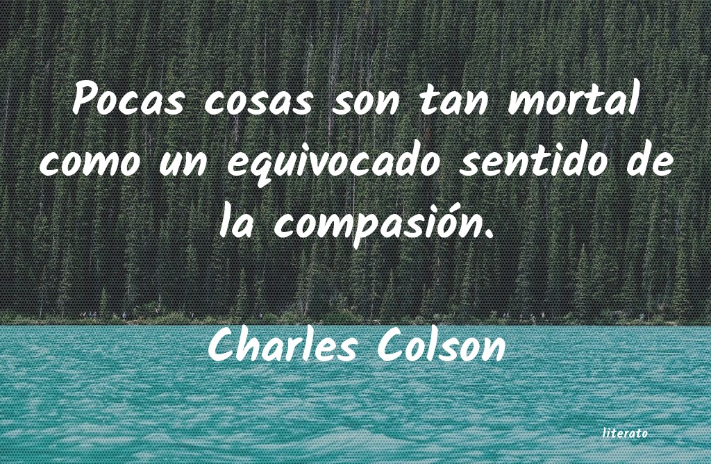 Frases de Charles Colson