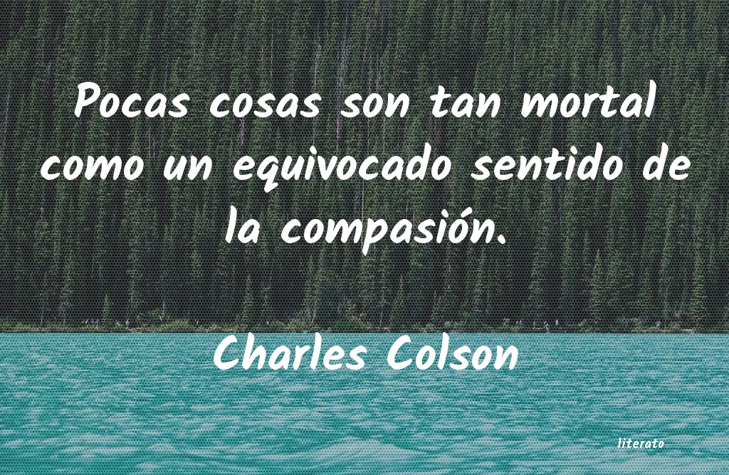 frases de Charles Colson