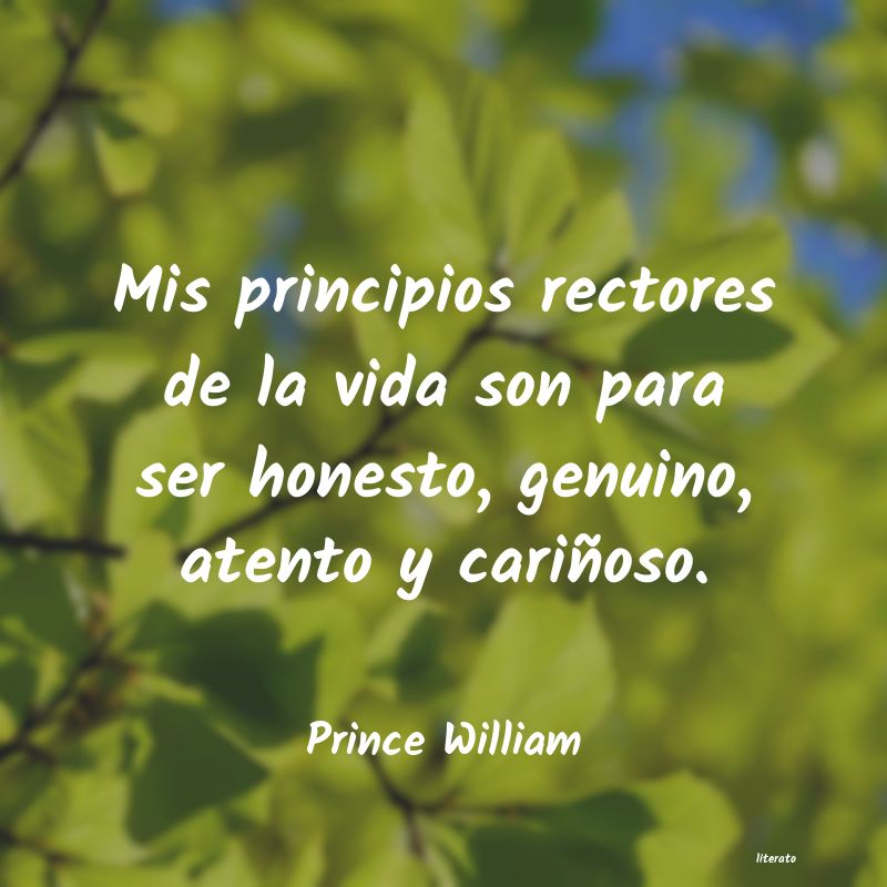 frases de Prince William