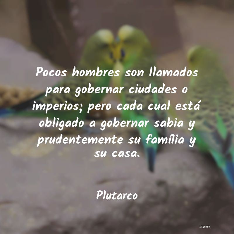 Frases de Plutarco