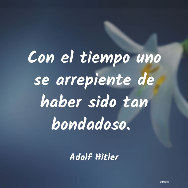frases de Adolf Hitler