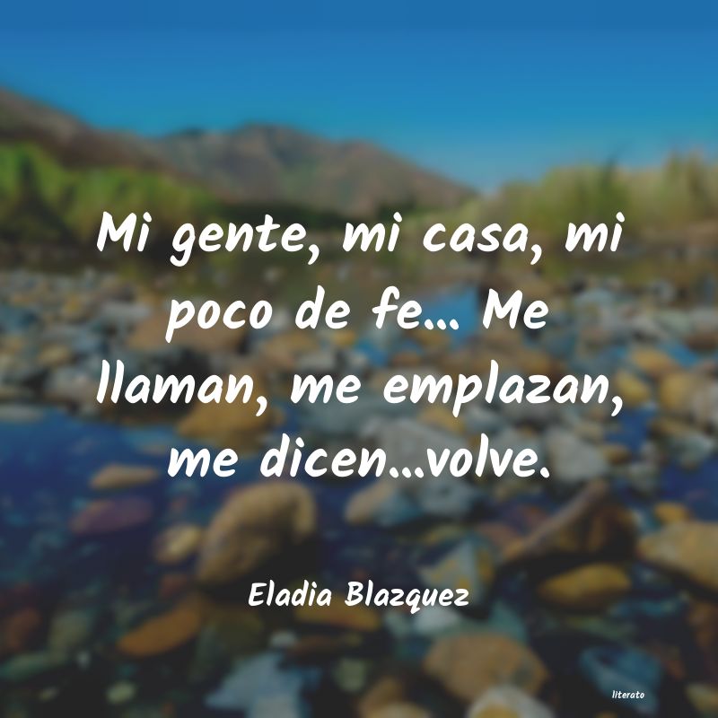 Frases de Eladia Blazquez