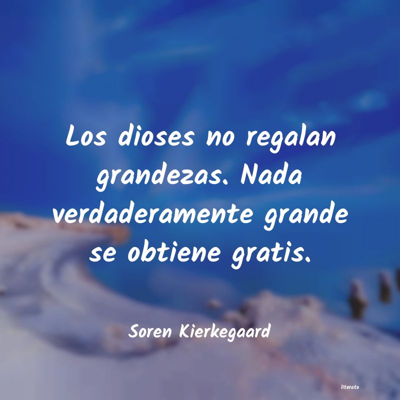 Frases de Soren Kierkegaard