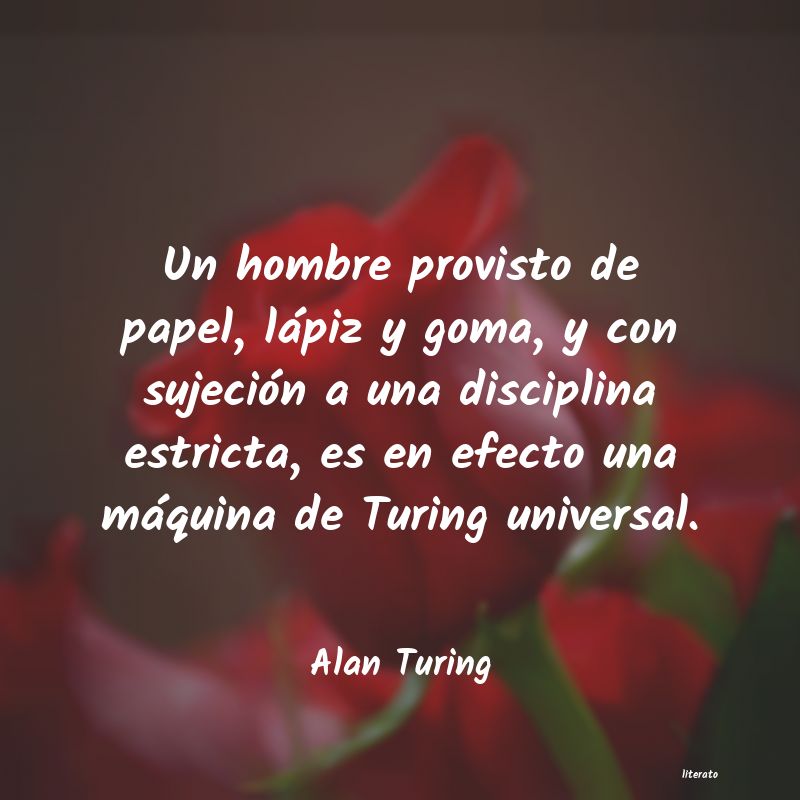 Frases de Alan Turing