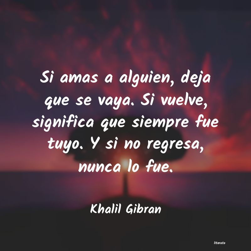 Frases de Khalil Gibran