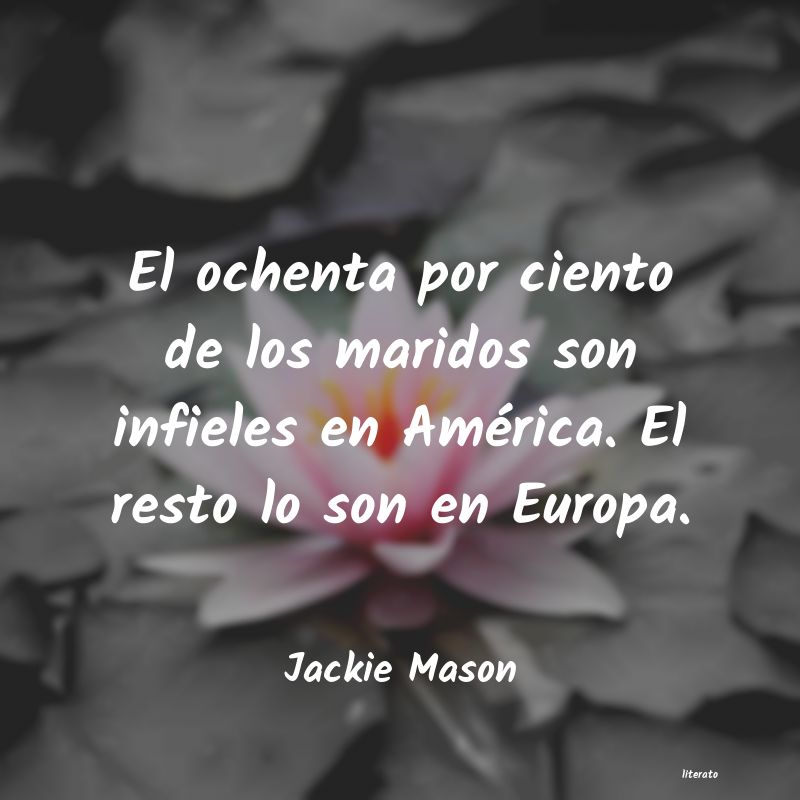 Frases de Jackie Mason