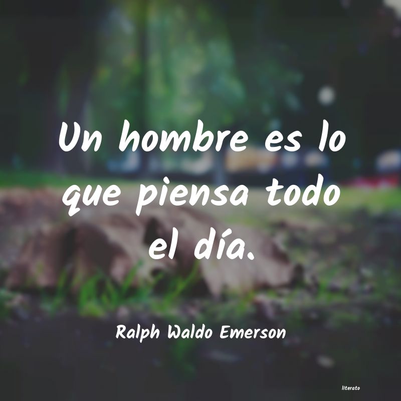 frases de Ralph Waldo Emerson