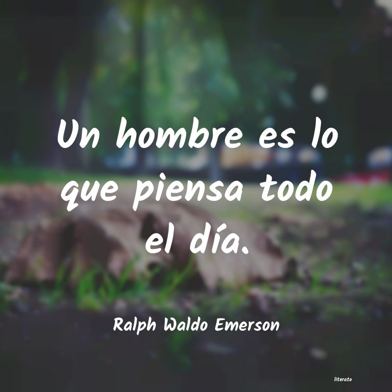 Frases de Ralph Waldo Emerson