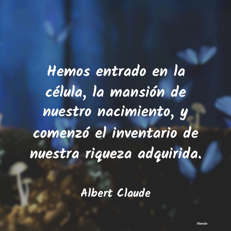<ol class='breadcrumb' itemscope itemtype='http://schema.org/BreadcrumbList'>
<li itemprop='itemListElement'><a href='/autores/'>Autores</a></li>
<li itemprop='itemListElement'><a href='/autor/albert_claude/'>Albert Claude</a></li>
</ol>