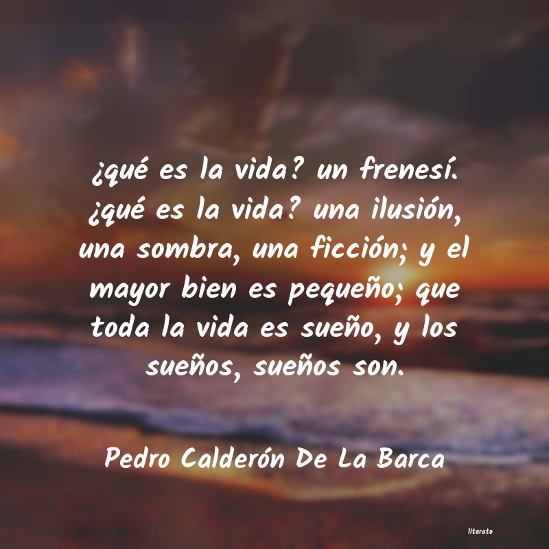 Frases de Pedro Calderón De La Barca