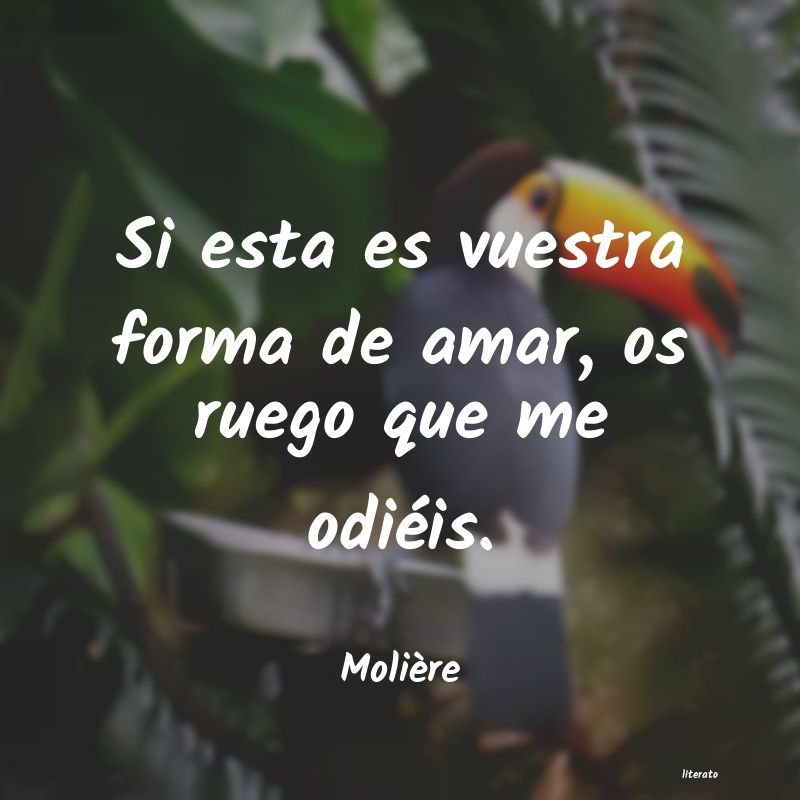 frases de Molière