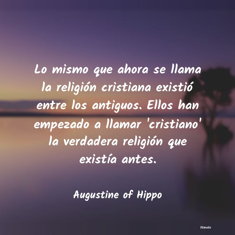 frases de Augustine of Hippo