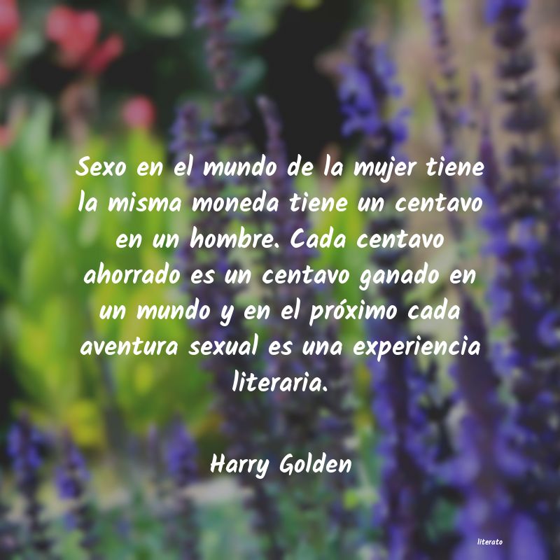 Frases de Harry Golden