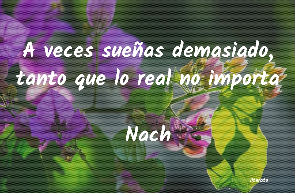 Frases de Nach