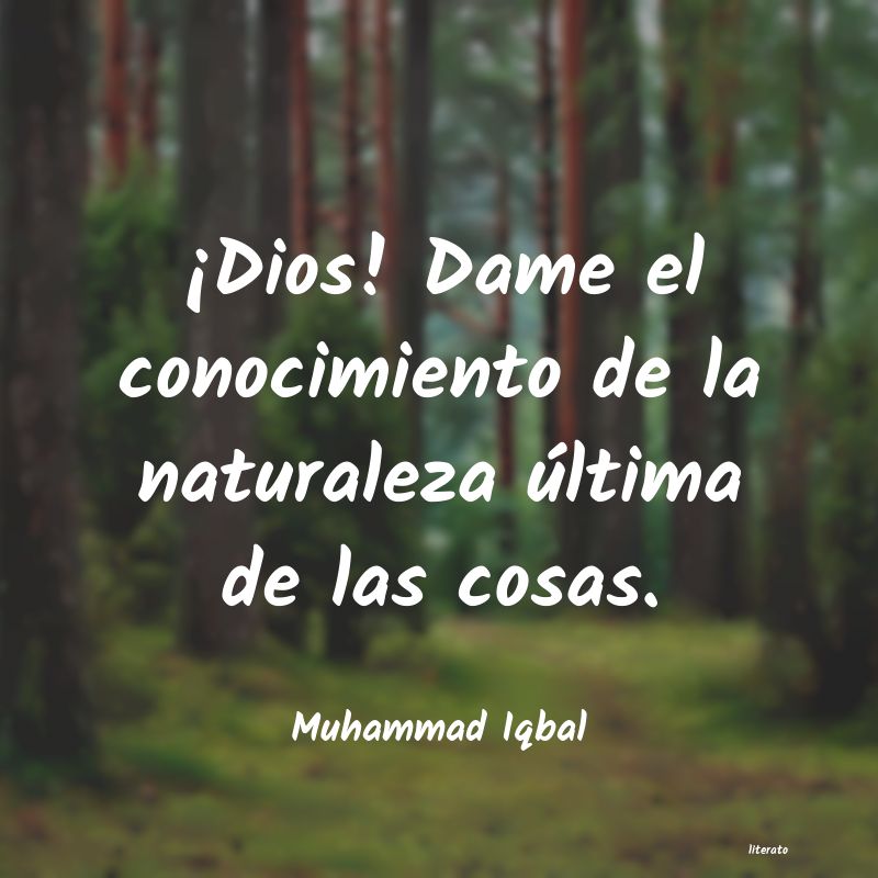frases de Muhammad Iqbal