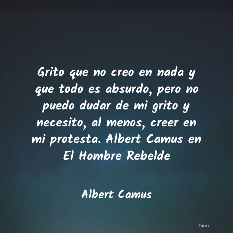 Frases de Albert Camus