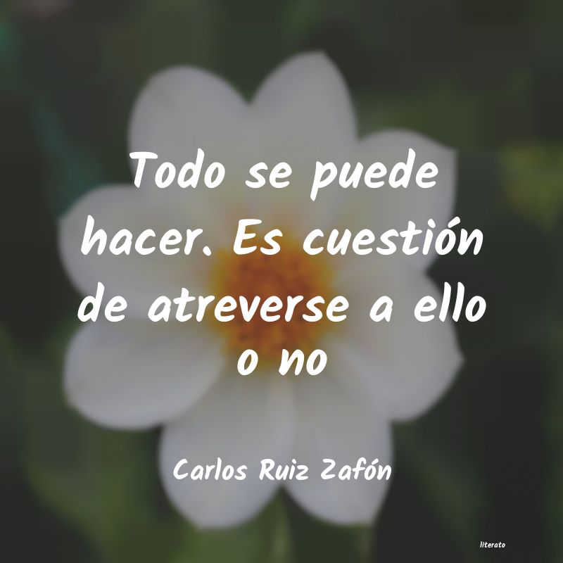 frases de Carlos Ruiz Zafón