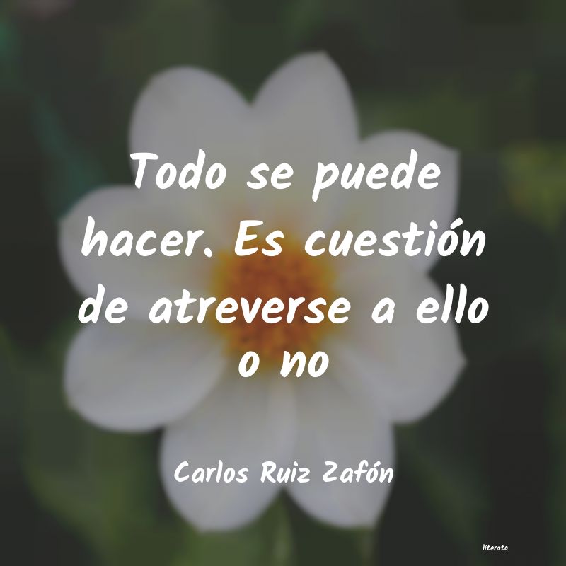 Frases de Carlos Ruiz Zafón